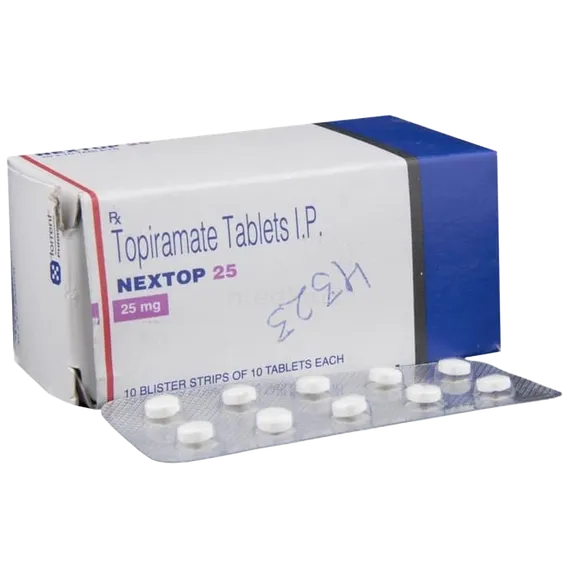 nextop 25mg tablet 10's